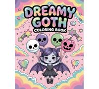 Gothic Pastel Dreams Coloring Book: Spooky Relaxation for Teens and Adults with Halloween-Inspired Pages for October Holiday and Creative Expression