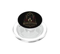 Gothic Romantasy Reader Moonlit Castle Roses Mood PopSockets PopGrip para MagSafe