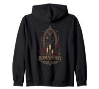 Gothic Romantasy Reader Moonlit Castle Roses Mood Sudadera con Capucha