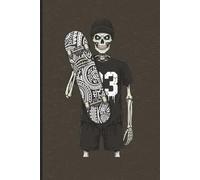 Gothic Skater Notebook: Dark Skeleton Skateboard Notepad, Journal for Writing, Drawing & Ideas | 150 Pages, 6×9 | Perfect for teens, adults, artists and skaters