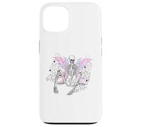 Gothic Skull Fairy Skeleton Graphic Y2K Aesthetic Fairycore Carcasa para iPhone 13