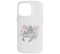 Gothic Skull Fairy Skeleton Graphic Y2K Aesthetic Fairycore Carcasa para iPhone 14 Pro MAX
