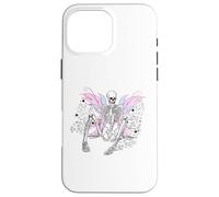 Gothic Skull Fairy Skeleton Graphic Y2K Aesthetic Fairycore Carcasa para iPhone 16 Pro MAX