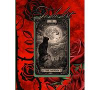 Gothic To Do List Journal - Black Cat Moon Planner, Witchy Daily Task Notebook, Dark Aesthetic Organizer, Tarot Inspired Productivity Journal, 8.5 x 11