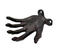 Gothic Wall Hook - Scary Hand Shape Adhesive Holder, Spooky Palm Up Coat Hook with Reaching Fingers Design, Creepy Jewelry Organizer, Key Hanger, Aesthetic Witchy Wall Decor for Hat Bag Purse