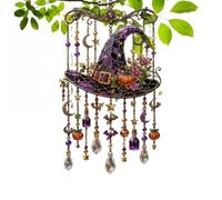 Gothic Wind Chimes for Outside 2D Acrylic Bell Decoration Crystal