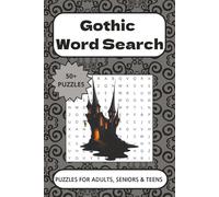Gothic Word Search Puzzle Book: Word Searches with Easy-to-Read Print about Goth Culture, Dark Aesthetics, and Alternative Style | 6x9 Inches, 110 ... Gift for Vacations, Holidays, and Free Time
