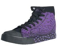 Gothicana by EMP Mujer Zapatillas moradas-Negras con Estampado EU38
