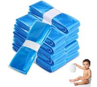 GothicBride 12 recambios para cubos de pañales, 7 capas, color azul | Cubos de pañales a prueba de olores compatibles con Angelcare/Tommee Tippee/Litter Locker