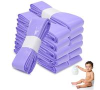 GothicBride 12 recambios para cubos de pañales, 7 capas, color morado | Cubos de pañales a prueba de olores compatibles con Angelcare/Tommee Tippee/Litter Locker
