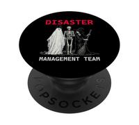 Gothmas Academia Gótica Halloween Navidad Equipo Desastre PopSockets PopGrip Adhesivo