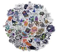 Góticas Pegatinas Holograma Bruja Mágica Stickers 100 piezas