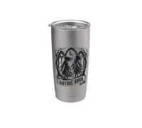 gótico alma oscura brujas luna Vaso térmico de acero inoxidable de doble pared