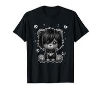 Gótico Chica EMO Gótico Oso Punk Oscuro Música Grunge Camiseta