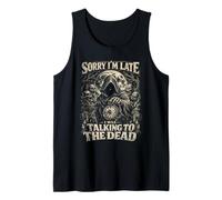 Gótico de Cementerio I Was Talking To The Dead Camiseta sin Mangas