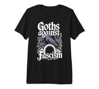 Gótico Gótico Ocultismo Godos contra Fascismo Camiseta Premium