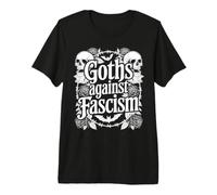 Gótico Gótico Ocultismo Godos contra Fascismo Camiseta Premium