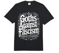 Gótico Gótico Ocultismo Godos contra Fascismo Comfort Colors Adult Heavyweight T-Shirt