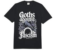 Gótico Gótico Ocultismo Godos contra Fascismo Comfort Colors Adult Heavyweight T-Shirt