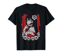 Gótico Horror Anime Chica Japonés Creepy Kawaii Camiseta