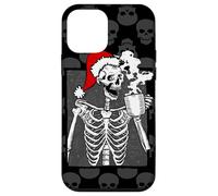 gótico Negro Navidad cráneo café Esqueleto Rojo gothmas Creep Carcasa para iPhone 12 Mini