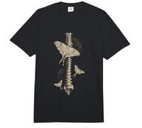 Gótico Polilla Anatomía Columna Luna Oculto Naturaleza Comfort Colors Adult Heavyweight T-Shirt