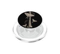 Gótico Polilla Anatomía Columna Luna Oculto Naturaleza PopSockets PopGrip para MagSafe