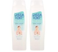 Gotitas de Oro Agua de Colonia Infantil - Baja en Alcohol - 750 ML (Paquete de 2)