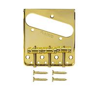 GOTOH BS-TC1 puente de guitarra estilo vintage"In-Tune", puente de latón para Fender Telecaster Bridge de repuesto