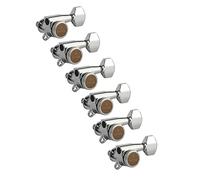 Gotoh Magnum lock-trad 6-in-line sintonizadores de guitarra, Chrome