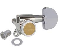Gotoh® »SG381 MG-T - GUITAR MACHINE HEADS« 1 Set Clavijas con bloqueo para guitarra eléctrica - 3L/3R - 1:16 Ratio - Color: Chrome