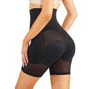Gotoly Mujer Braguitas Moldeadoras Bragas Levanta Glúteos con Relleno Faja Pantalón Reductora sin Costuras Cintura Alta Control de Barriga Shapewear Lenceria Moldeadora (3XL, Negro)