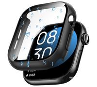 Goton Funda impermeable compatible con Apple Watch Series 11/10, protector de pantalla de 42 mm, parachoques duro con vidrio templado para iWatch 11, funda de 42 mm