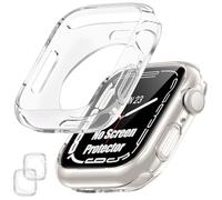 Goton - Funda Protectora para Apple Watch de 46 mm, sin Protector de Pantalla, Delgada, Suave, a Prueba de Golpes, Accesorios para iWatch Series 11 Series 10, 46 mm, Transparente y Transparente