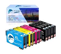 GoToners Cartuchos de impresora 405XL compatibles con Epson 405 XL para impresoras Workforce Pro WF-4820 WF-3820 WF-4830 WF-3825 WF-4825 WF-7840 WF-7830 WF-7835 Impresora (4 negros, 2 cian, 2 magenta
