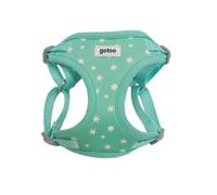Gotoo Arnés ajustable estampado estrellas verde para cachorros