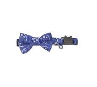 Gotoo Collar azul con cascabel extraíble para gatos