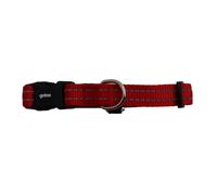 Gotoo Collar de nylon reflectante rojo para perro