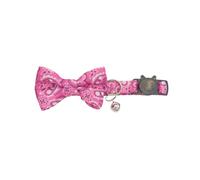 Gotoo Collar rosa con cascabel extraíble para gatos