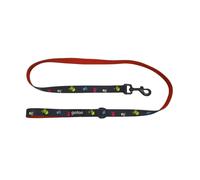 Gotoo Correa estampada calavera negro para perros