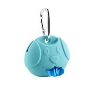 Gotoo Porta bolsas silicona azul para perros