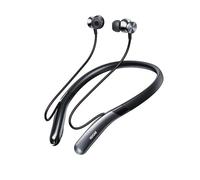 GOTOOLZ Auriculares Bluetooth con banda para el cuello, auriculares inalámbricos con micrófono, cancelación de ruido CVC8.0, 35 horas de reproducción, IPX5, impermeables, magnéticos alrededor del