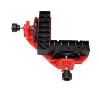 GOTOTOP Abrazadera de ángulo Recto Resistente, Abrazadera de Esquina de 90 Grados con Bloque de Posicionamiento para Montaje de Muebles, 24-75mm, Madera, Metal, Plástico ABS