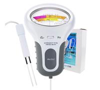 GOTOTOP Analizador de Calidad del Agua CL2, Probador de Cloro para Piscinas con Sonda, Medidor de PH, Detector de Cloro