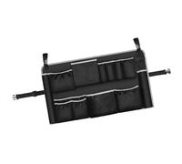 GOTOTOP Bolsa de Almacenamiento de Herramientas de Limpieza de Botes de Basura, Organizador a Prueba de Agua para Contenedor de Basura de 91,2-155,7 L, Soporte de Nailon con Múltiples Bolsillos para