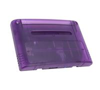 GOTOTOP Cartucho de Juego SFC Carro Flash ABS con Tarjeta de Memoria de 8 GB Copia de Seguridad con Guardado Automático 3000 en 1 Fuerte Compatibilidad para Usuarios de Consolas SFC Japonesas y