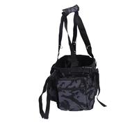 GOTOTOP Cubo de pesca, cubo multifuncional para pececillos, cubo de pesca con hebilla ajustable, soporte para alicates de caña y múltiples bolsillos para equipo de pesca, cubo de 5 a 6 galones