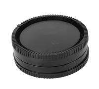 GOTOTOP Cuerpo de la Cámara y Tapas de Lentes Traseras Conveniente Ajuste Universal para Cámaras con Montura NEX E, Diseño Elegante para una Protección Efectiva para Fotógrafos, 1 Juego