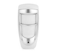 GOTOTOP Detector de Movimiento con Cable Alarma de Seguridad de inmunidad a Mascotas a Prueba de Agua Sensor PIR Doble para Exteriores (6.7 × 3.15 × 2.56in)