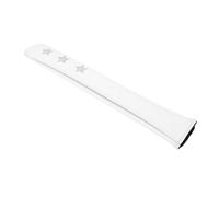 GOTOTOP Funda Protectora con Soporte para Palo de Alineación, Cubierta Bordada de PU Resistente Al Agua para Entrenamiento (White)